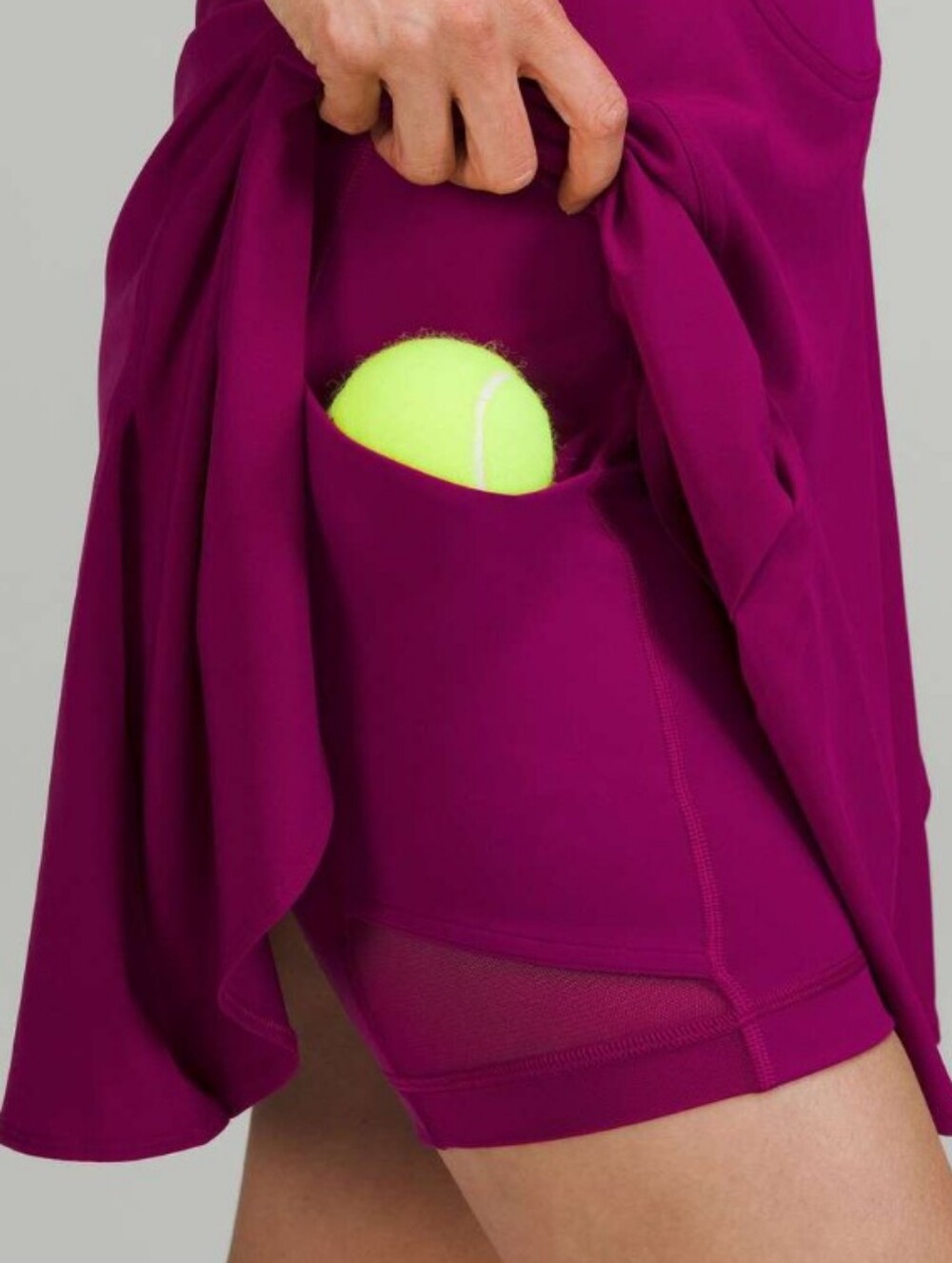 Lululemon Everlux Short-Lined Tennis Tank Top Dress 8" Magenta Purple - Picture 10 of 12